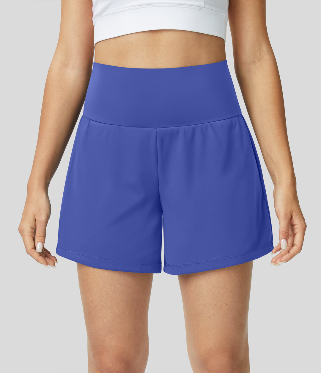 Atmungsaktive & Schnell Trocknende High-Waist Damen-Fitnessshorts – Mirabella
