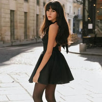 Satin Cocktailkleid mit Flare-Schnitt - Valeria