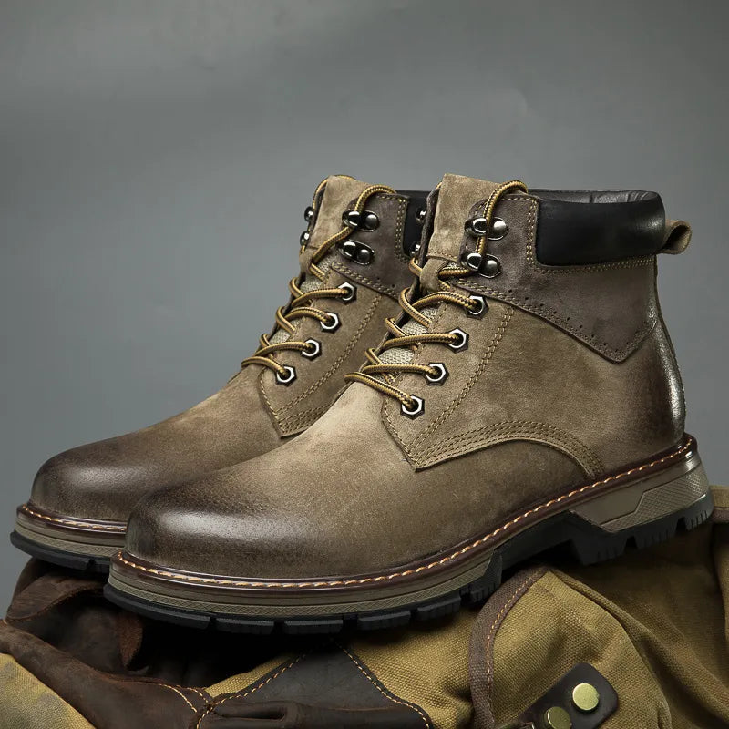 Leather Winter Shoes | Genuine Winter Warmers