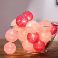 Stimmungsvolle Lichterkette mit Kugeln - LumaBreeze