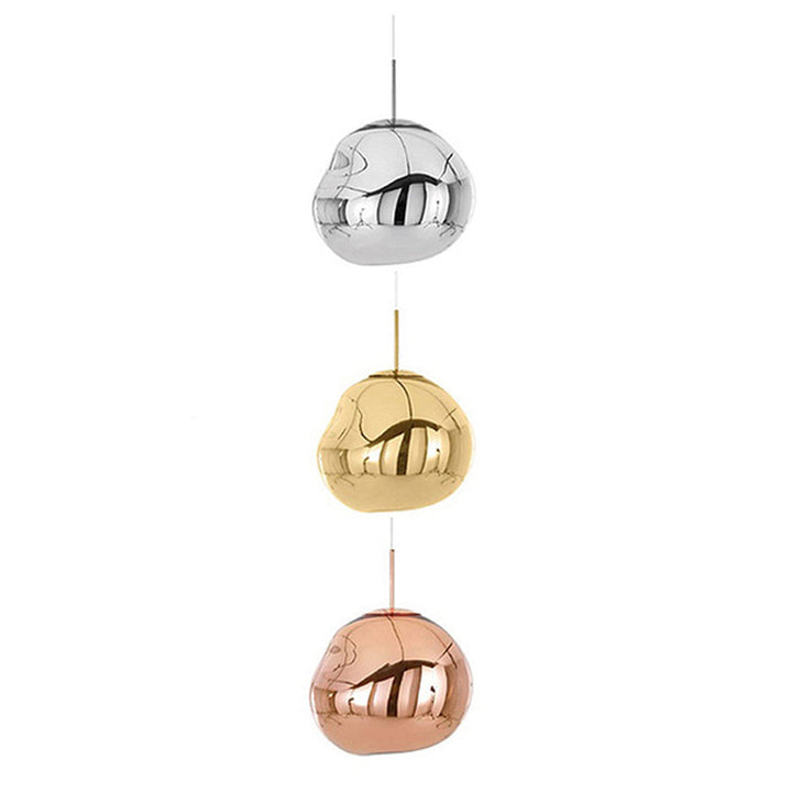 Moderne Deckenlampe aus Glas - LunaLux