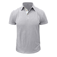 Herren-Poloshirt aus weicher Baumwolle – Matteo