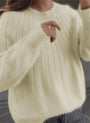 Weicher Kaschmir gestrickter Pullover - Sofie