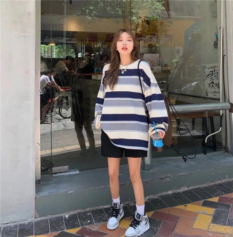 Nora Sweater | Striped & Stylish