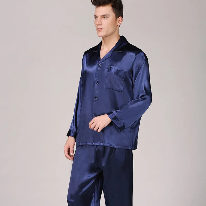 Seidenpyjama | Bequemer Seidenpyjama