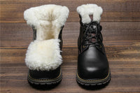 Leder-Winterstiefel | Mit herrlich warmem Wollfutter