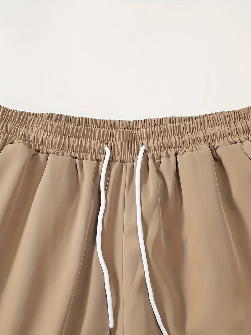 Zweiteiliges Herren-Sommer-Set mit Blattmuster - Kiano