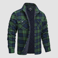 Herren-Holzfällerjacke mit warmem Futter – Magnus