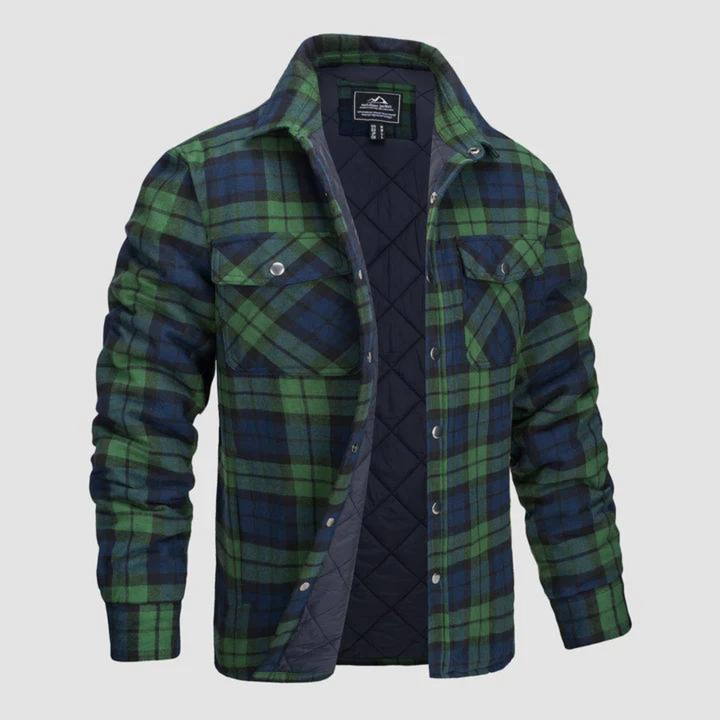 Herren-Holzfällerjacke mit warmem Futter – Magnus