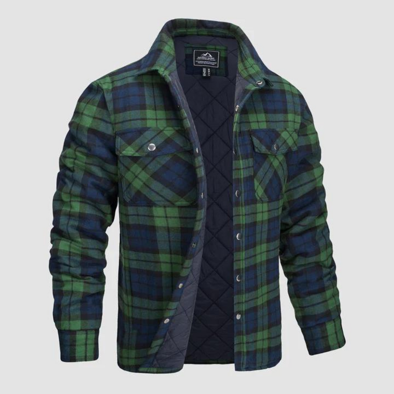 Herren-Holzfällerjacke mit warmem Futter – Magnus