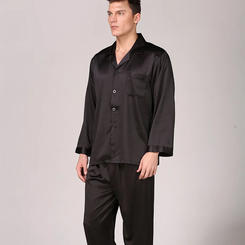 Seidenpyjama | Bequemer Seidenpyjama