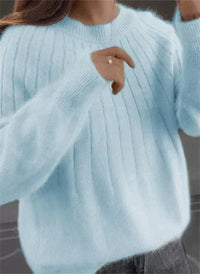 Weicher Kaschmir gestrickter Pullover - Sofie