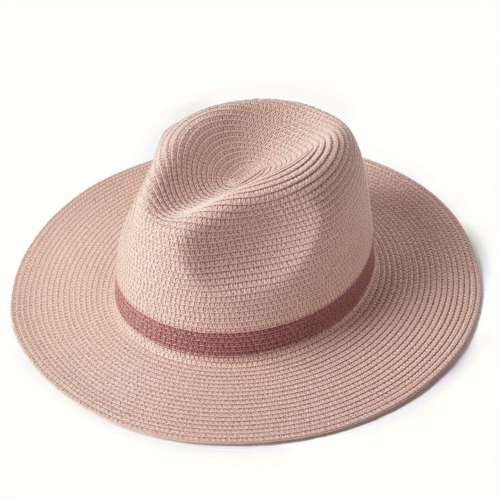 Trendy zonnehoed met brede rand voor dames en heren - SunShield Panama