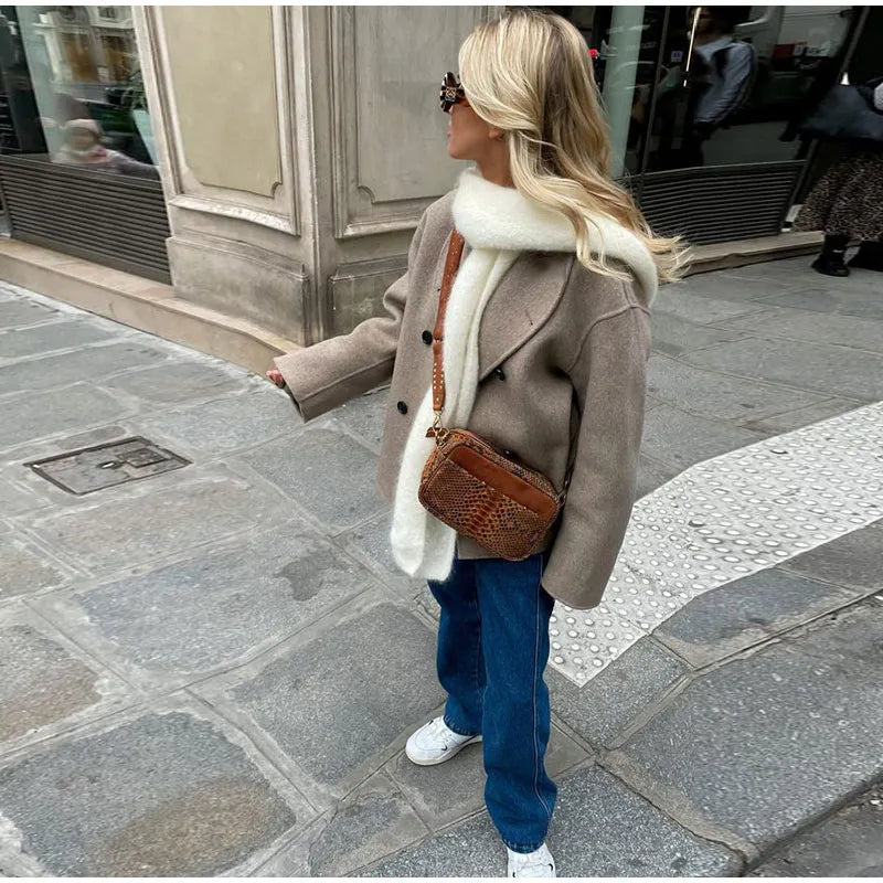 Nina Vintage Winterjacke | Trendig & Warm