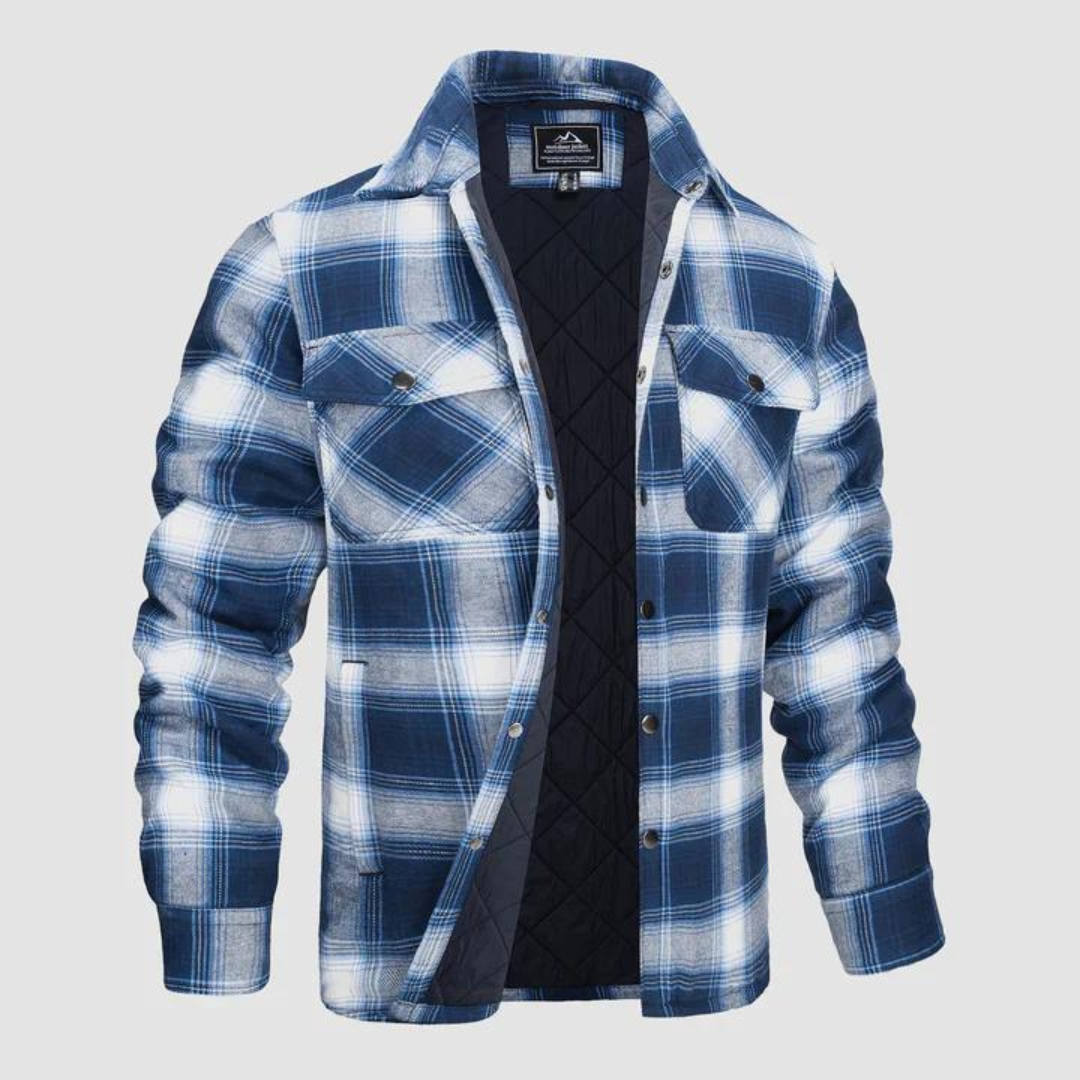 Herren-Holzfällerjacke mit warmem Futter – Magnus