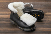 Leder-Winterstiefel | Mit herrlich warmem Wollfutter