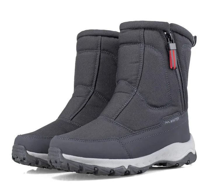 Halbhohe Snowboots | Warme Winterstiefel
