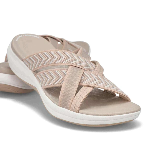 Luchtige sandalen met orthopedisch voetbed en demping - Riva