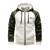 Warm en comfortabel heren camo fleecejack – Ethan