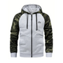 Warme und bequeme Herren-Camo-Fleecejacke – Ethan