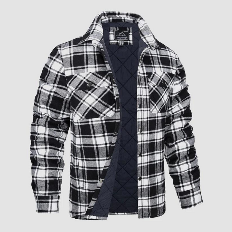 Herren-Holzfällerjacke mit warmem Futter – Magnus