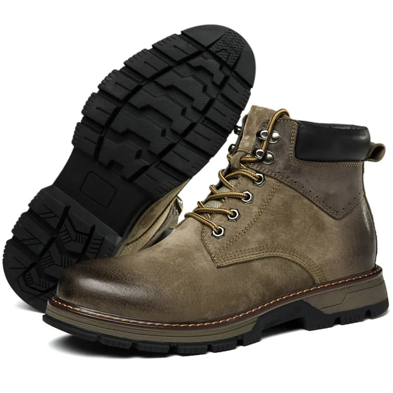 Leather Winter Shoes | Genuine Winter Warmers