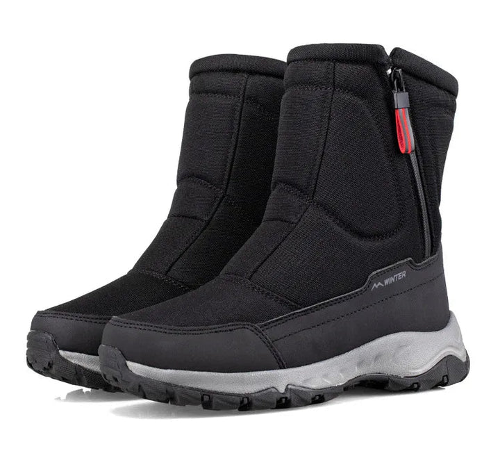 Halbhohe Snowboots | Warme Winterstiefel