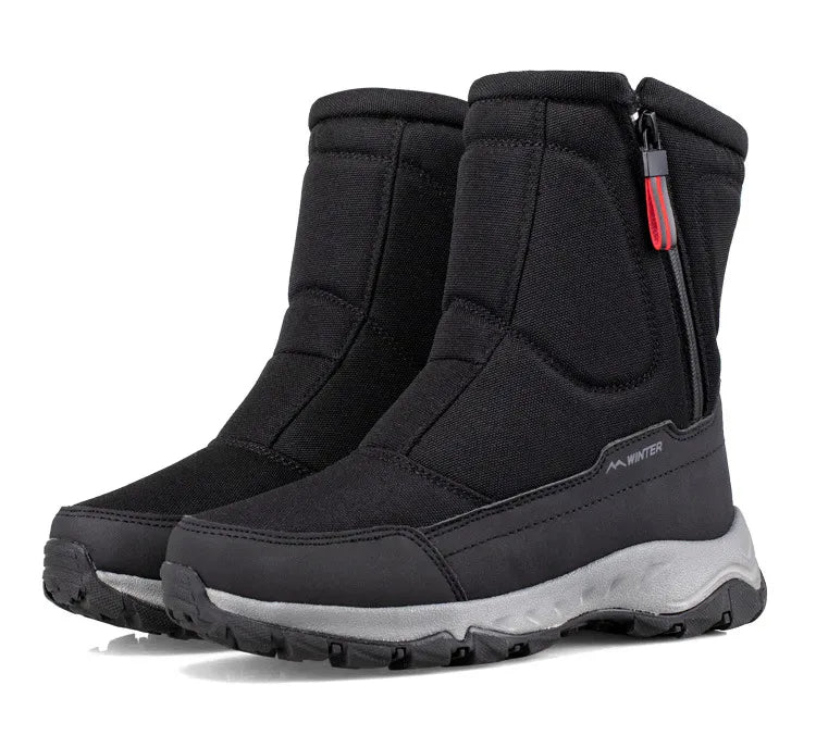 Halbhohe Snowboots | Warme Winterstiefel