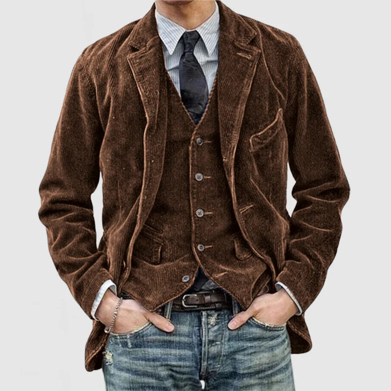 Vintage Herren Blazer- und Weste-Set - Alexander