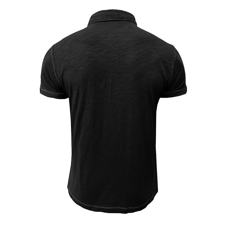 Herren-Poloshirt aus weicher Baumwolle – Matteo