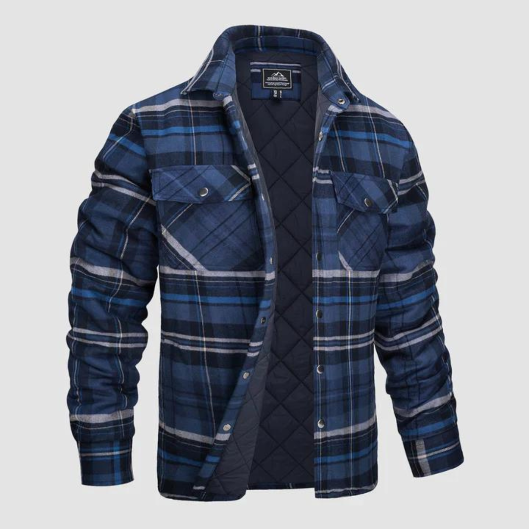 Herren-Holzfällerjacke mit warmem Futter – Magnus