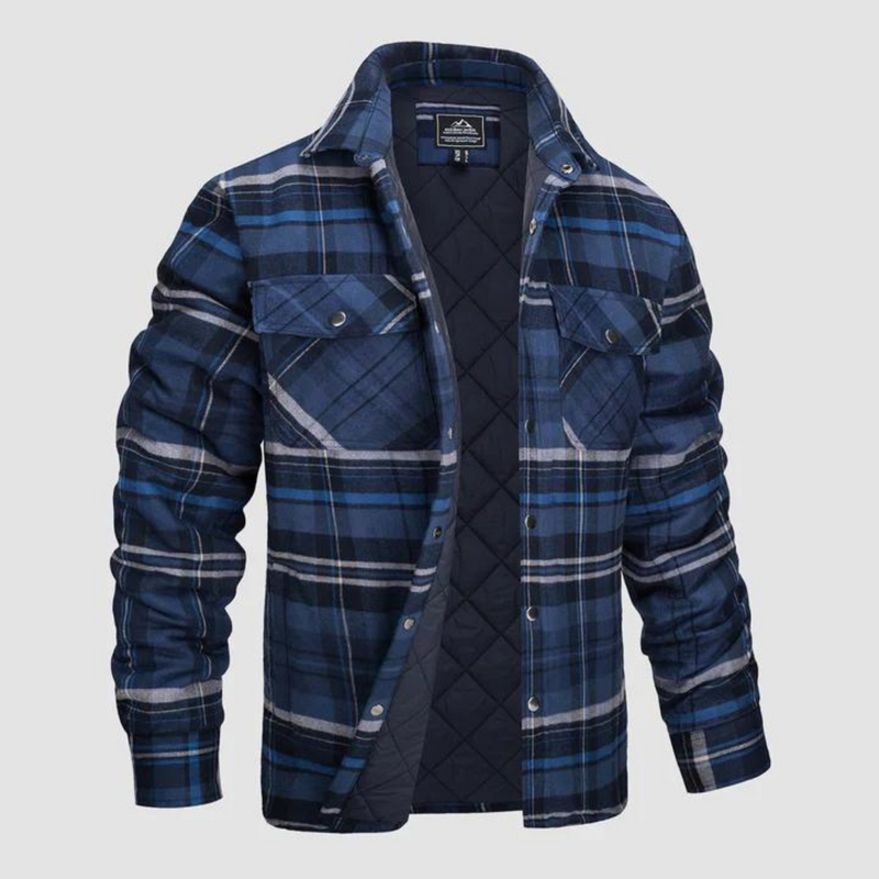 Herren-Holzfällerjacke mit warmem Futter – Magnus