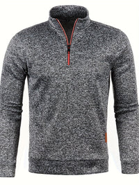 Heren Pullover met Halsrits voor Herfst & Winter – Matteo