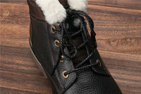Leder-Winterstiefel | Mit herrlich warmem Wollfutter