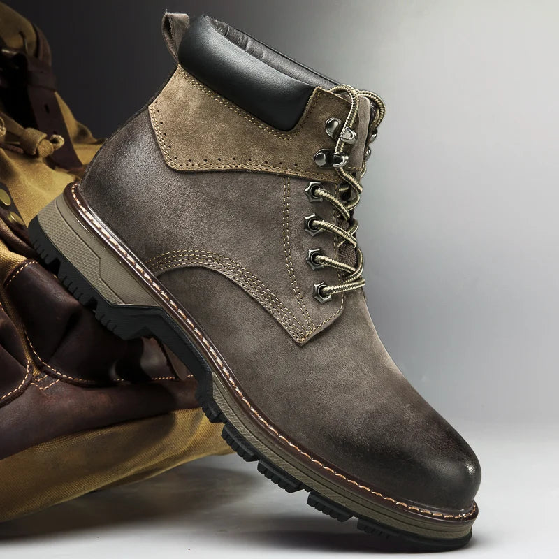 Leather Winter Shoes | Genuine Winter Warmers