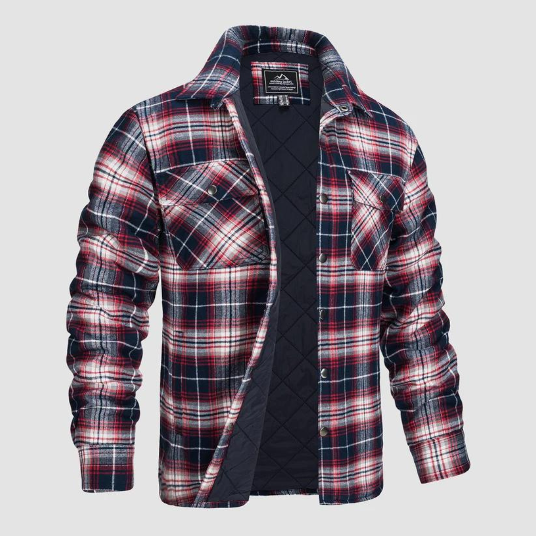 Herren-Holzfällerjacke mit warmem Futter – Magnus