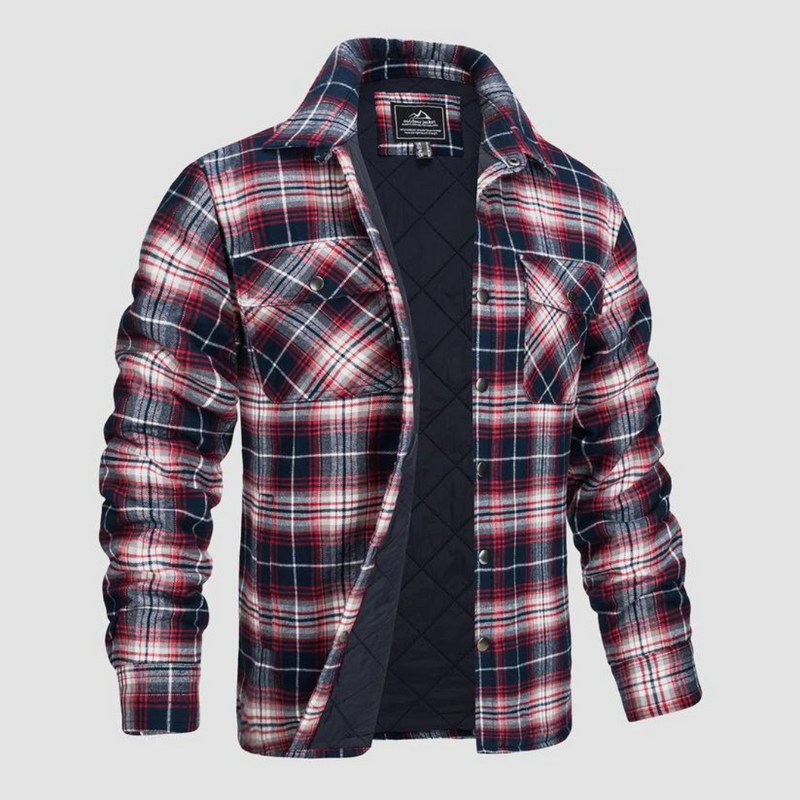 Herren-Holzfällerjacke mit warmem Futter – Magnus