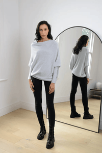 Trendiger Off-Shoulder Damenpullover - Livia