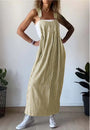 Stilvoller Gestreifter Casual-Jumpsuit mit Komfort-Schnitt – Liana