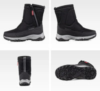 Halbhohe Snowboots | Warme Winterstiefel