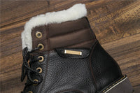 Leder-Winterstiefel | Mit herrlich warmem Wollfutter