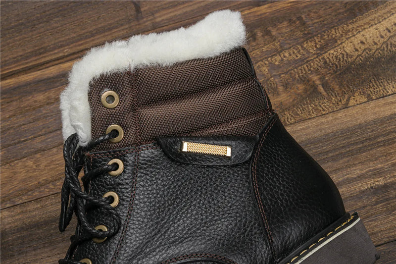 Leder-Winterstiefel | Mit herrlich warmem Wollfutter