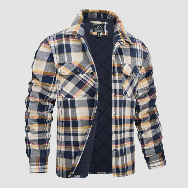 Herren-Holzfällerjacke mit warmem Futter – Magnus