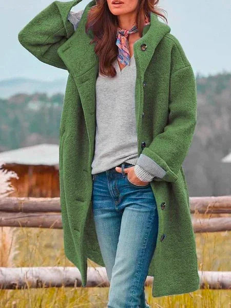Maxi Kapuzenjacke für Damen - Isabella