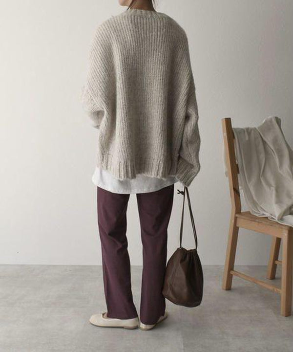 Oversized Strickpullover - AutumnComfort