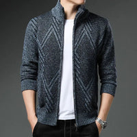 StripeZip Vest | Trendy striped winter vest