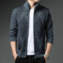 StripeZip Weste | Trendige gestreifte Winterweste