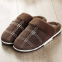 Check Slipper | Samtweiche karierte Pantoffeln