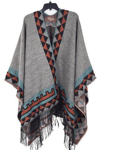 Kiki Gestrickter Poncho | Stilvoll & warm