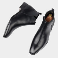 Klassische Retro Herrenlederstiefel - Lars